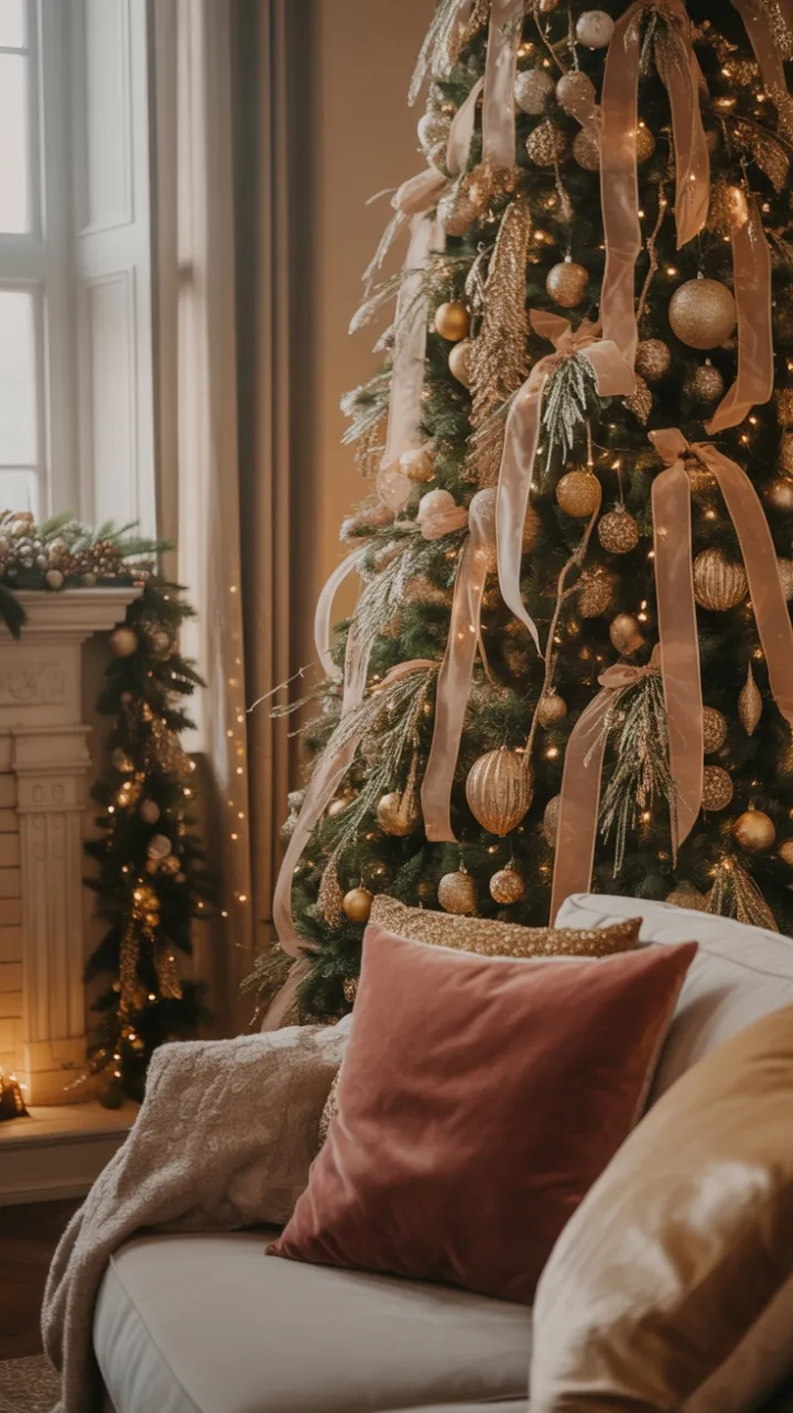 A Gilded Holiday Haven Dressed in Velvet and Gold