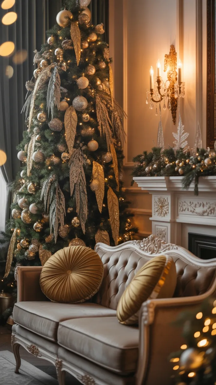 Gilded Yuletide Elegance