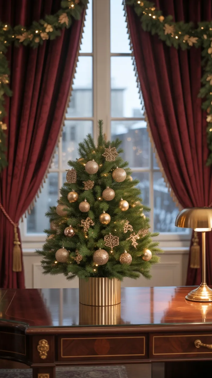 Holiday Splendor in the Executive Suite