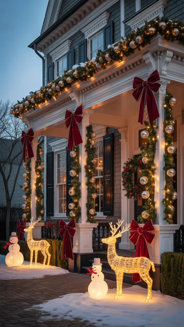 Gilded Victorian Christmas at Twilight