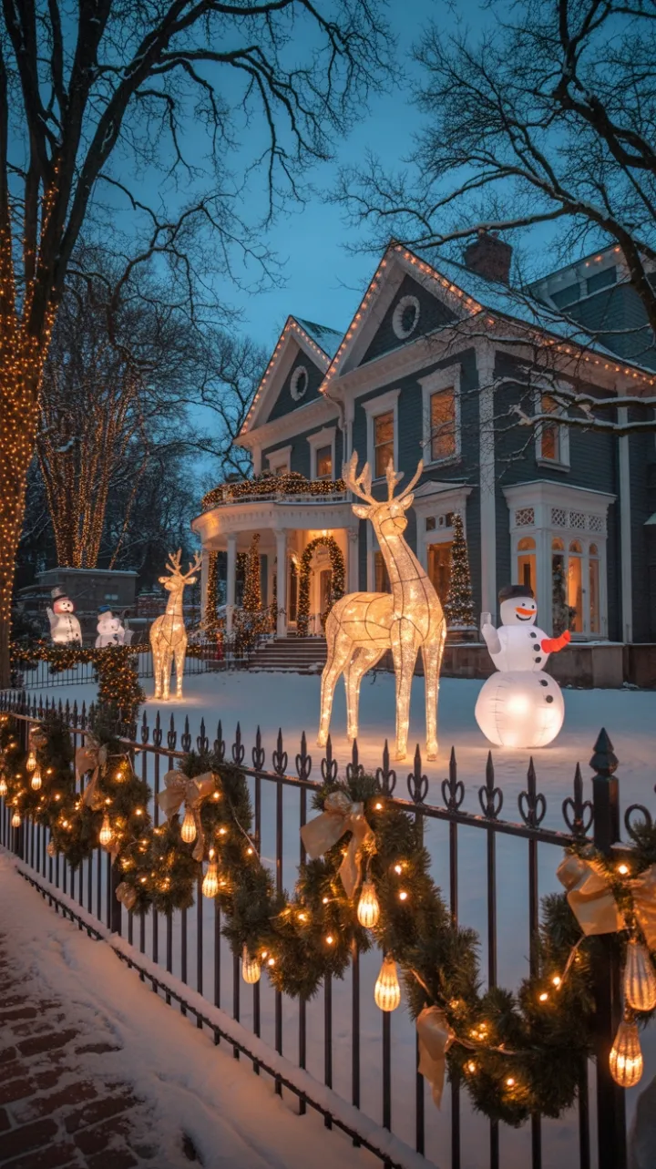 Gilded Victorian Christmas in Velvet and Light