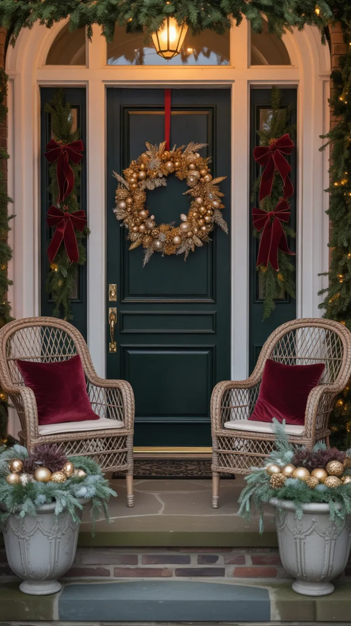 Velvet and Gold Holiday Haven