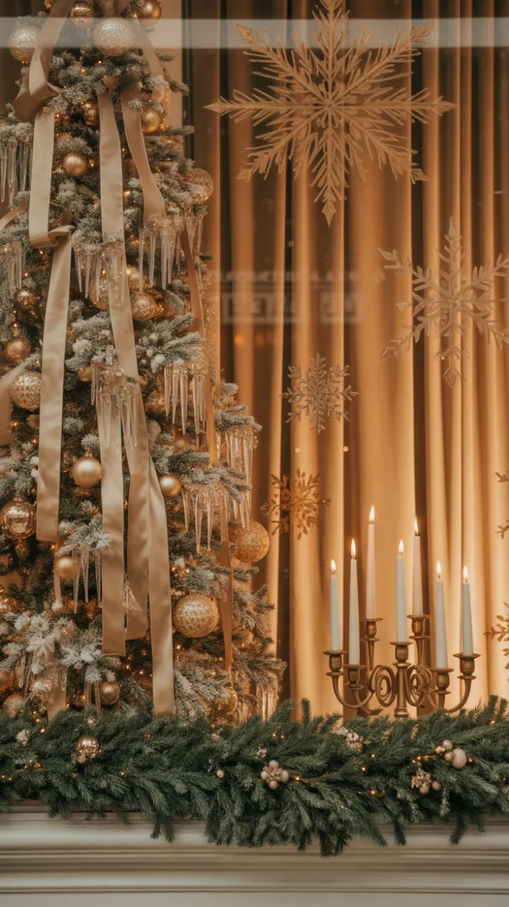 Velvet Night of Gilded Christmas Splendor