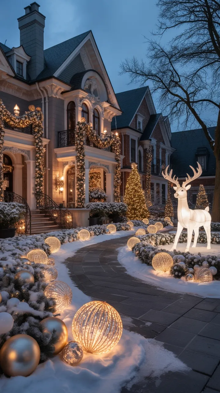 Golden Victorian Christmas in Velvet and Light