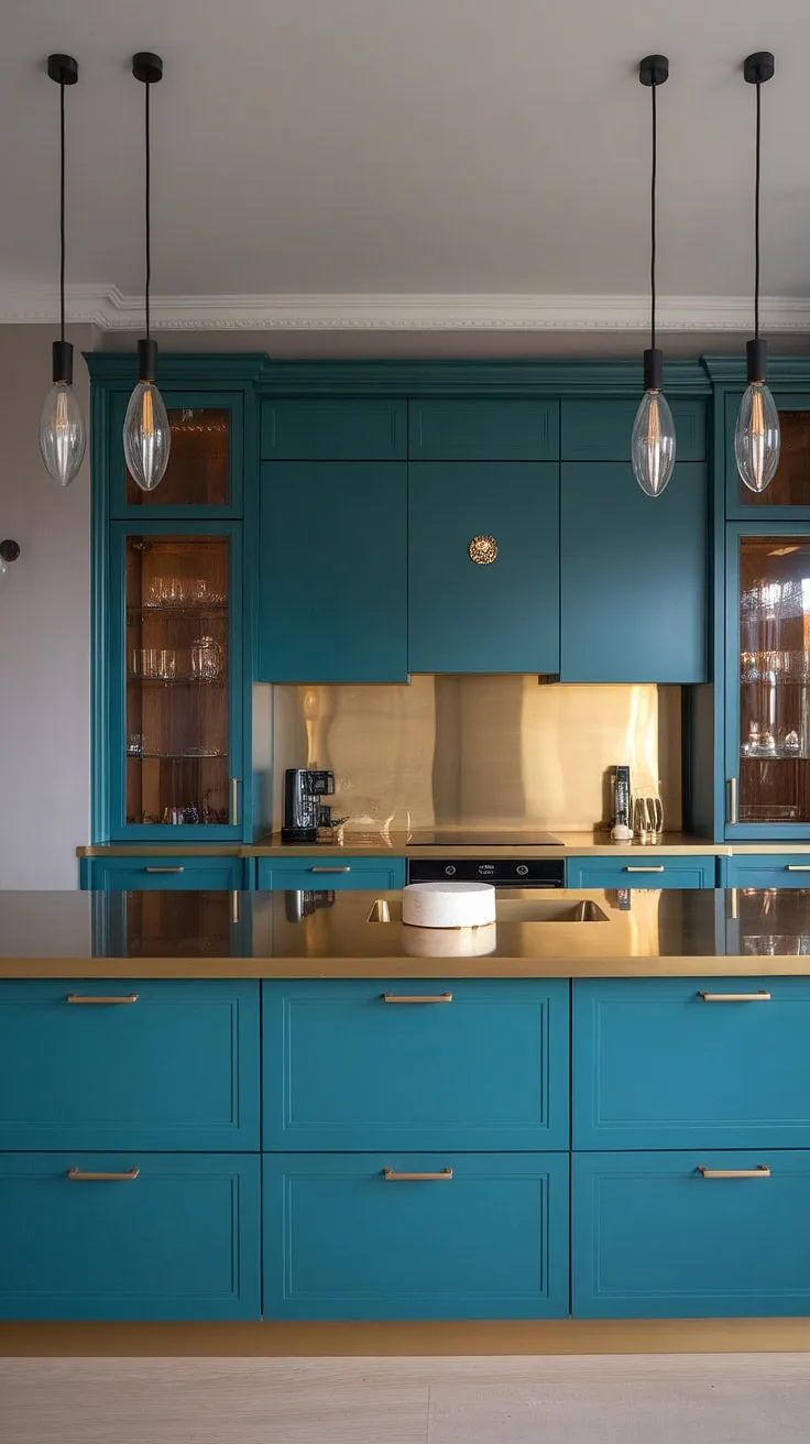 Experience the pinnacle of luxury kitchens with this stunning modern luxury kitchen.  The exquisite modern kitchen cabinetry design and impeccable modern kitchen interiors create a space that defines elegant kitchen design and contemporary luxury.