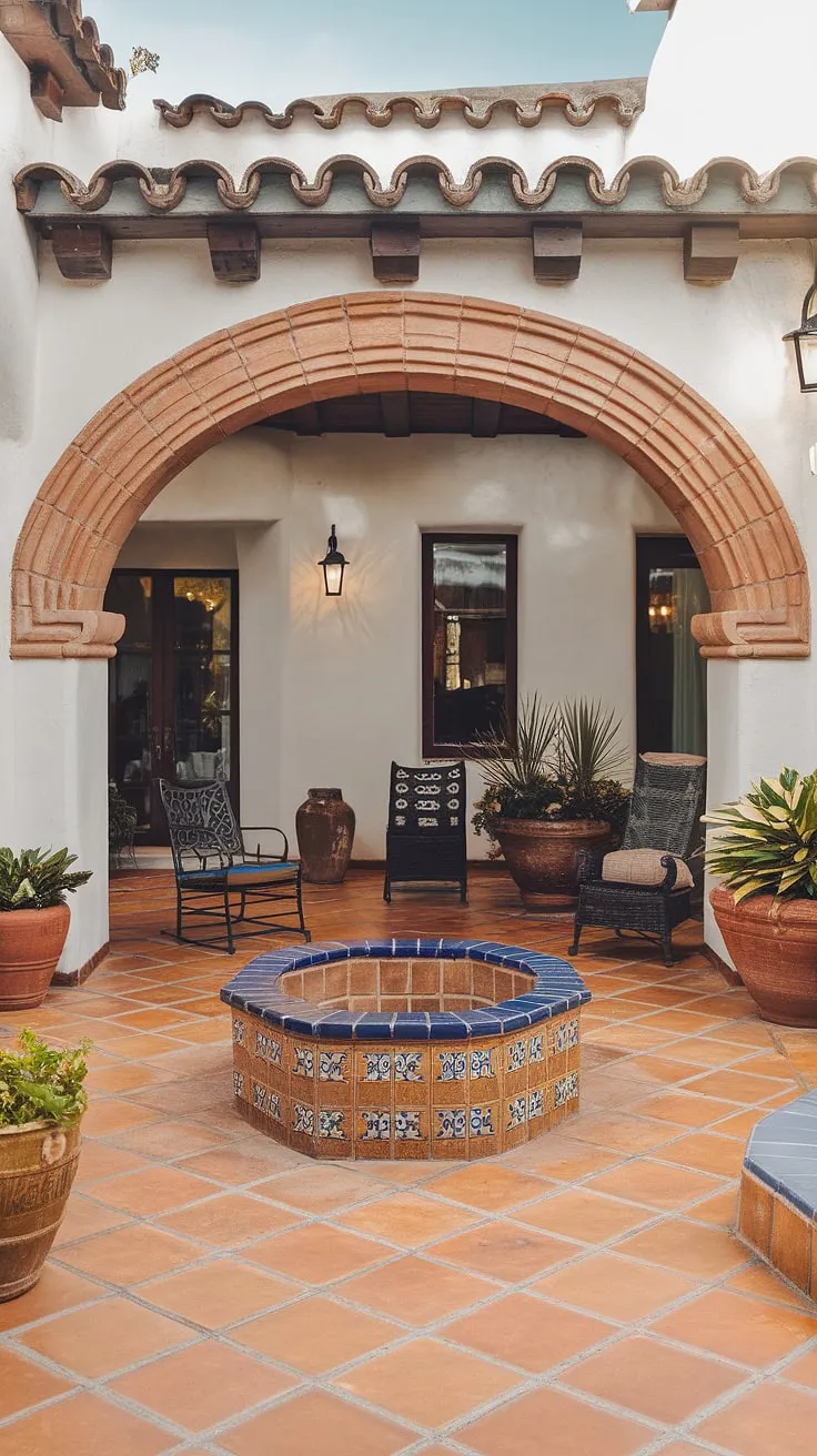 This charming step down patio, seamlessly transitioning from a small deck to the lush garden below, offers a perfect blend of functionality and beauty.  The patio stair design, incorporating simple wooden steps and a sturdy railing, provides easy access while showcasing clever patio stairs ideas.  Consider this inspiring example for your own stepped patio ideas or diy ground level deck project.  The outdoor patio stairs create a welcoming entrance to a tranquil garden retreat.