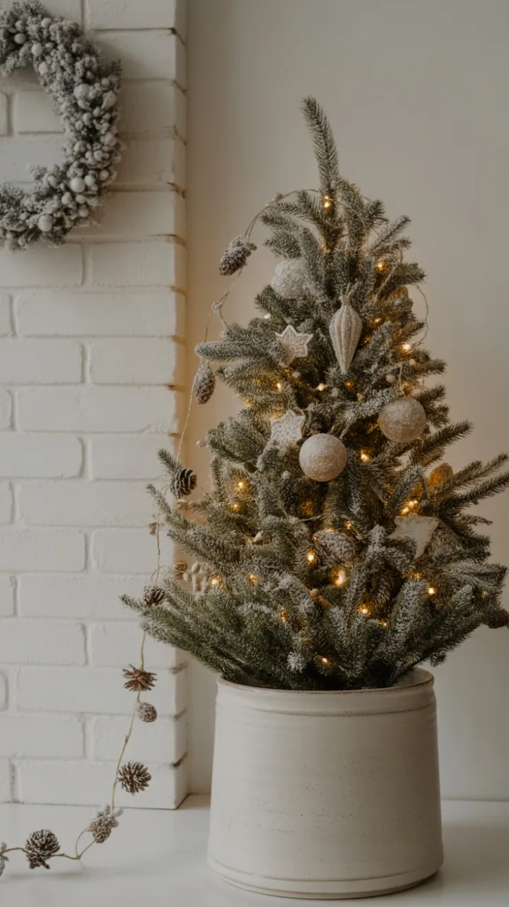 Serene Frosted Holiday Glow