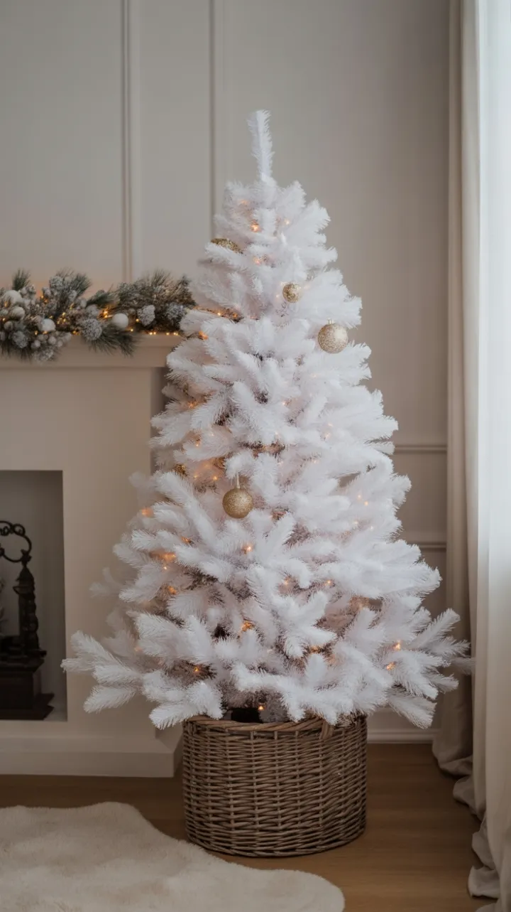Quiet Elegance of a Minimalist White Christmas