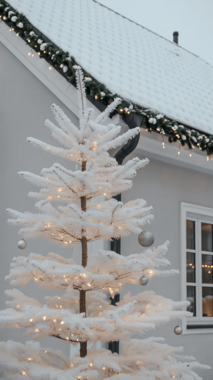Snow-Kissed Minimalist Christmas Glow