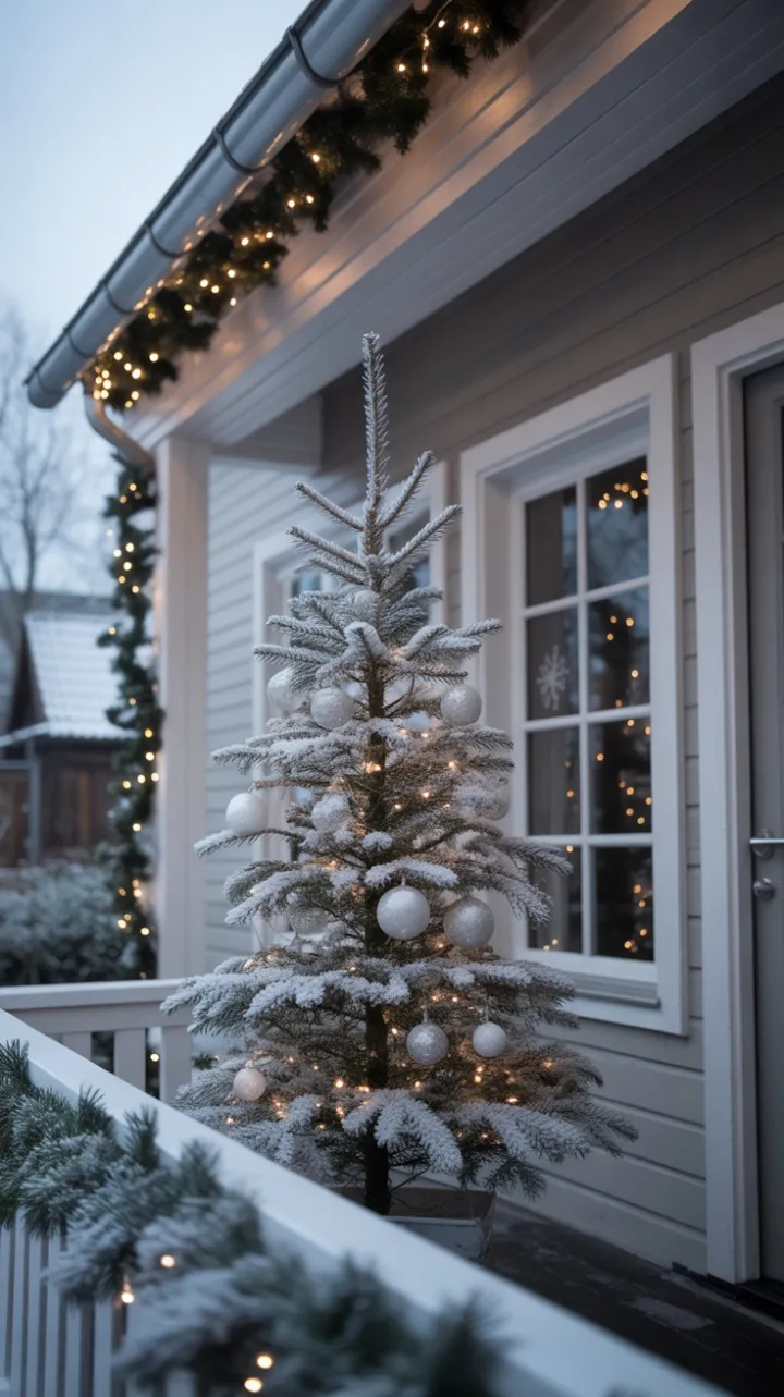Snow-Kissed Minimalist Holiday Glow