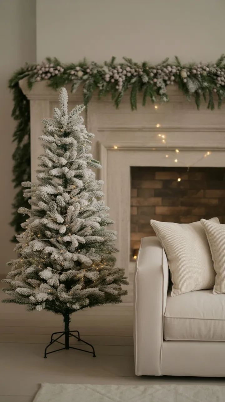 Snow-Kissed Tranquility by the Hearth