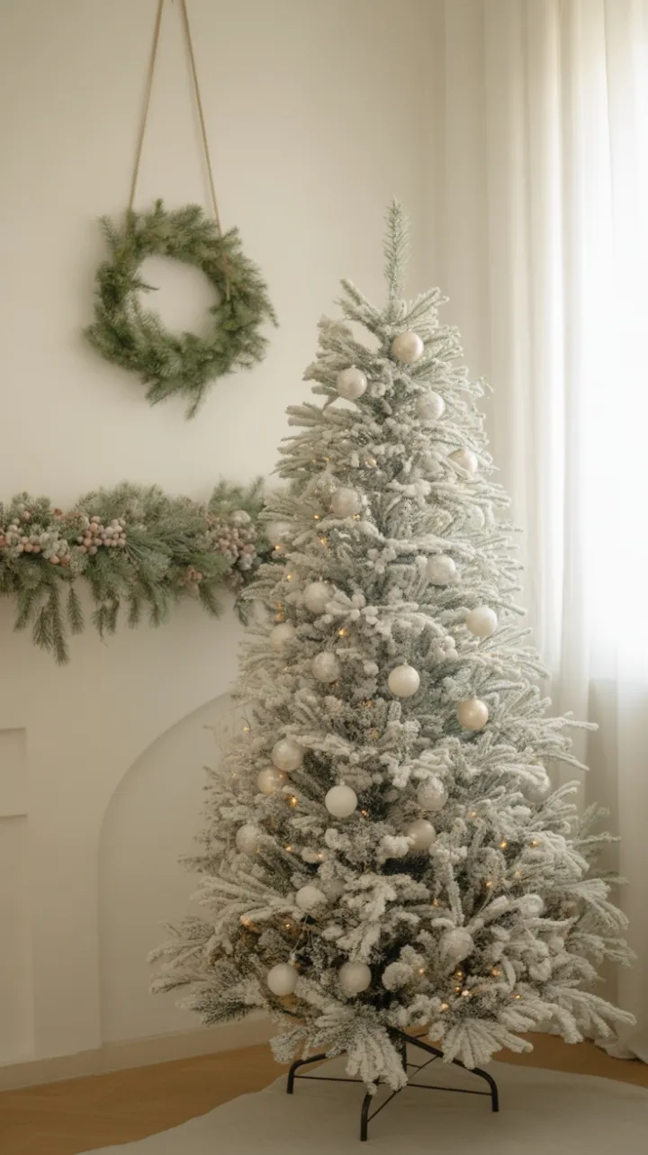 Snow‑White Serenity – A Minimalist Christmas