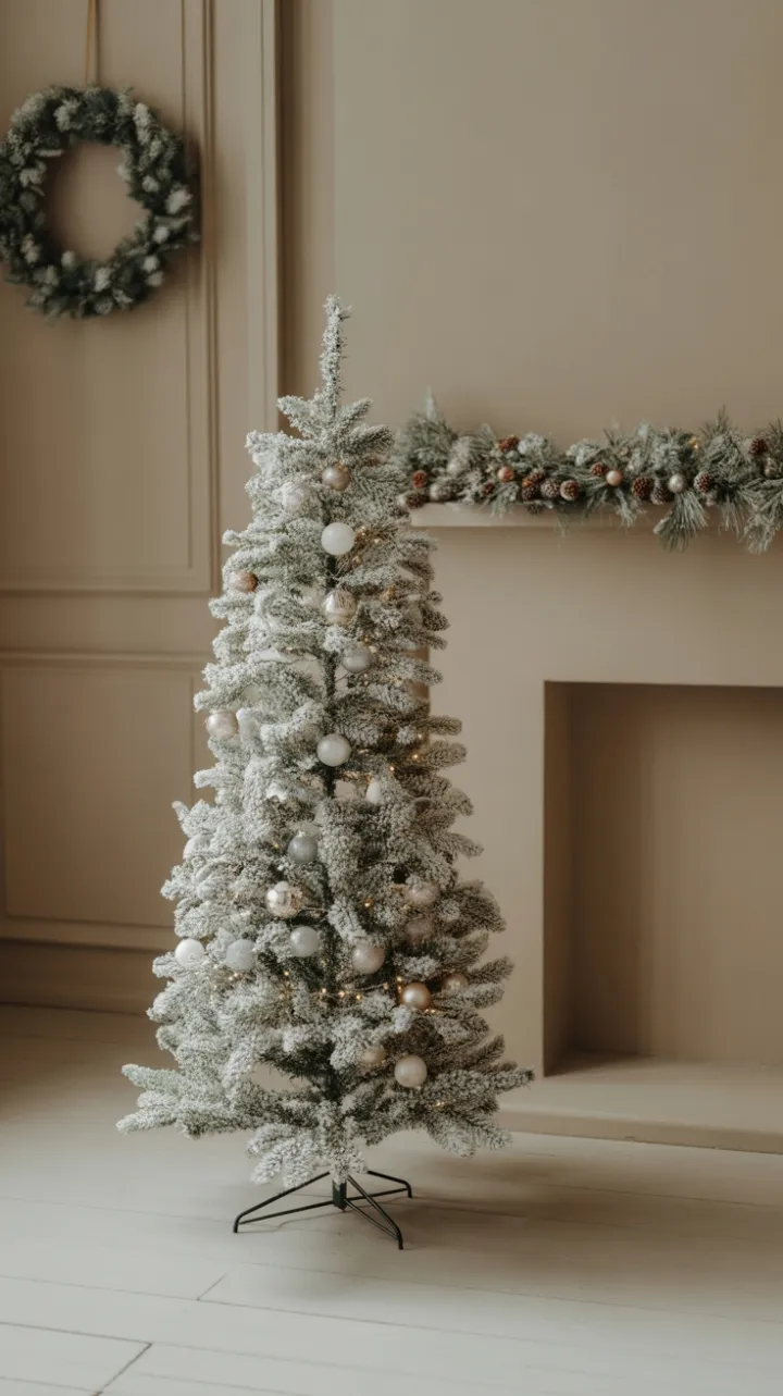 Serene Minimalist Christmas in White