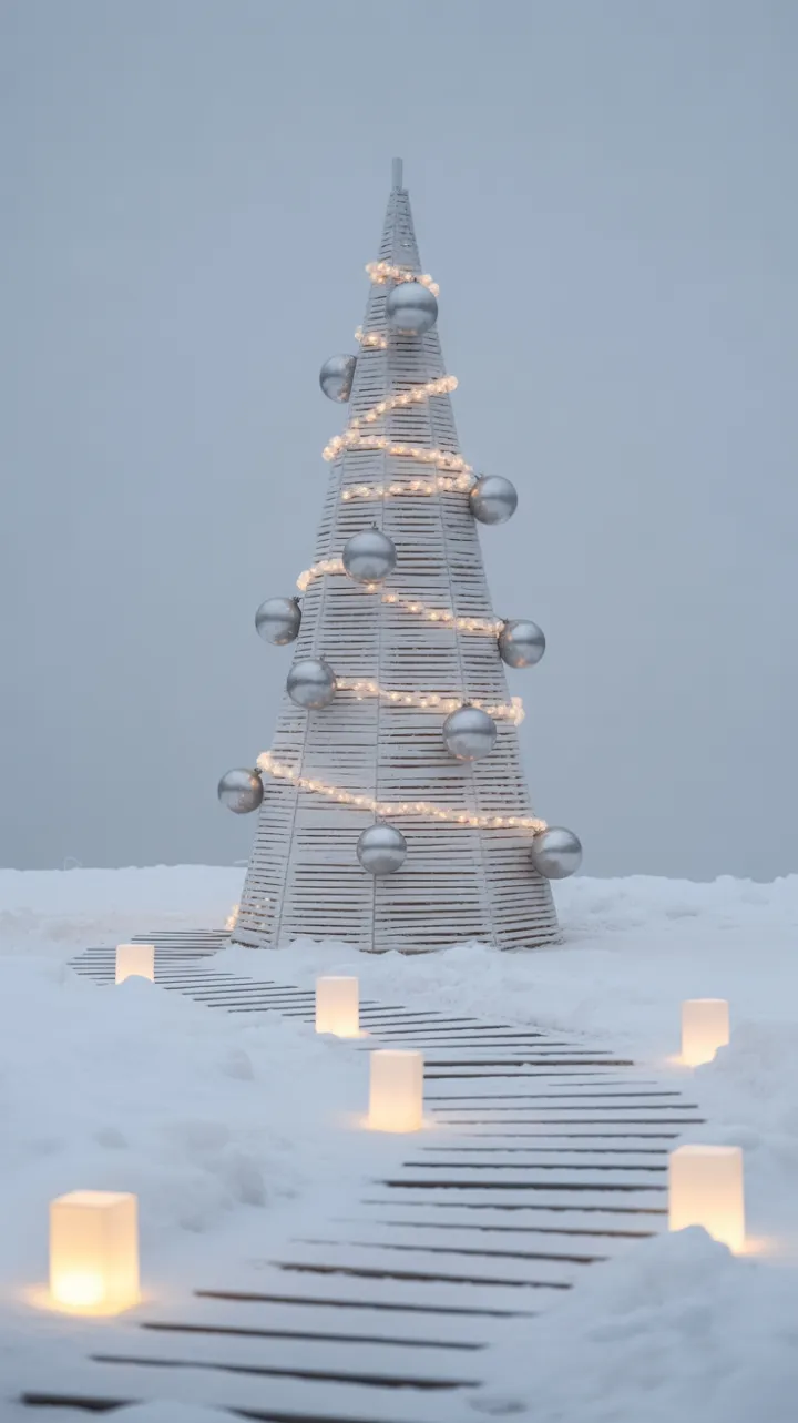 Silent Glow of a Minimalist Christmas