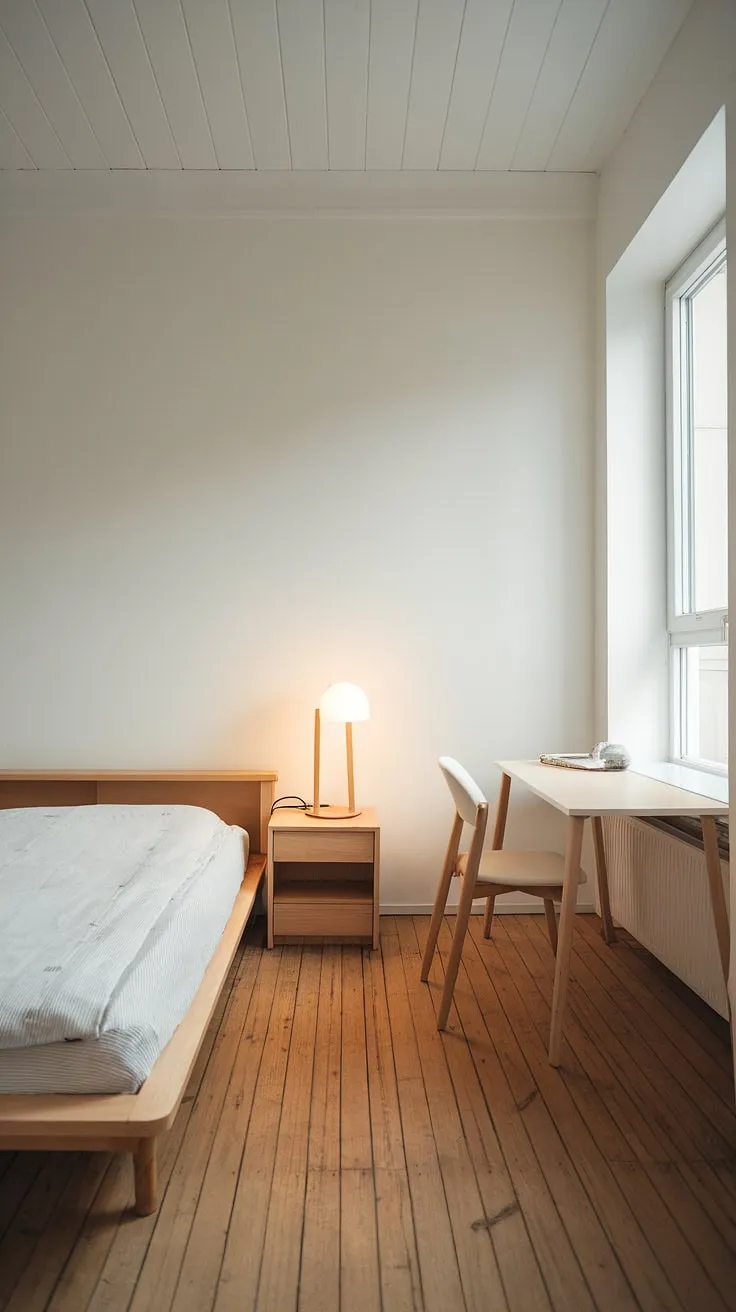 A small space, maximized. This bedroom showcases how thoughtful design can transform even the smallest room. A cozy haven, A testament to efficient living, A beautifully simple space.