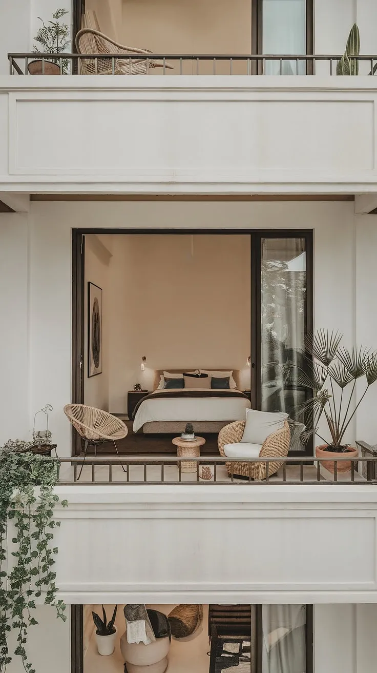 Wake up to breathtaking views and the gentle morning breeze from your private balcony. This minimalist haven offers the perfect blend of comfort and serenity, a sanctuary designed for relaxation and rejuvenation. A space where simplicity meets sophistication.