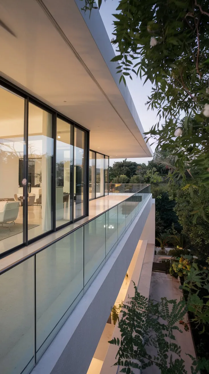 Embrace tranquility in a beautifully designed haven, surrounded by nature's beauty and illuminated by soft lighting