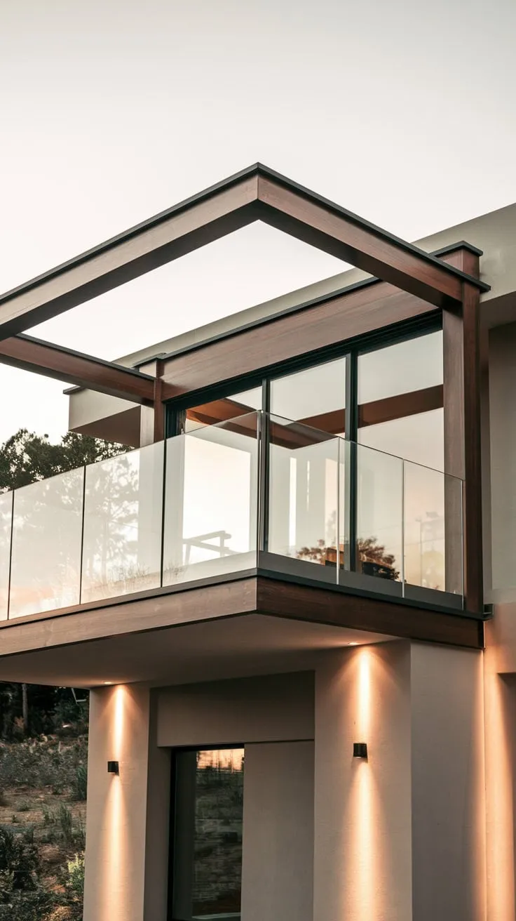 Can you picture yourself unwinding on that elegant glass balcony, enjoying the peaceful views of your ideal residence?
