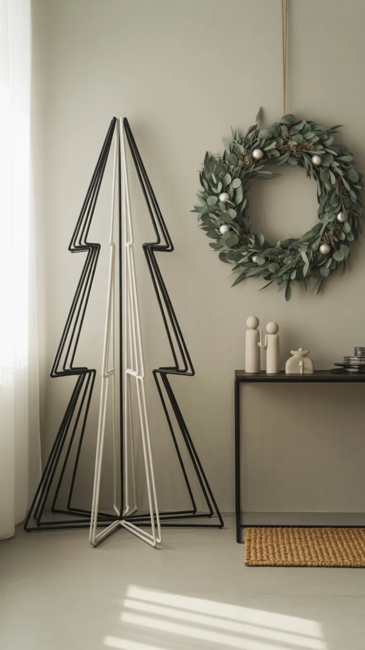 Modern Geometry Meets Minimalist Christmas