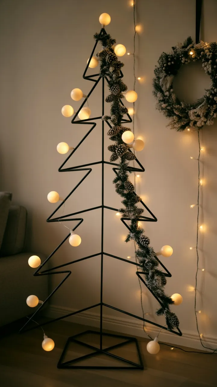 Sculpted Serenity – A Minimalist Black Metal Christmas