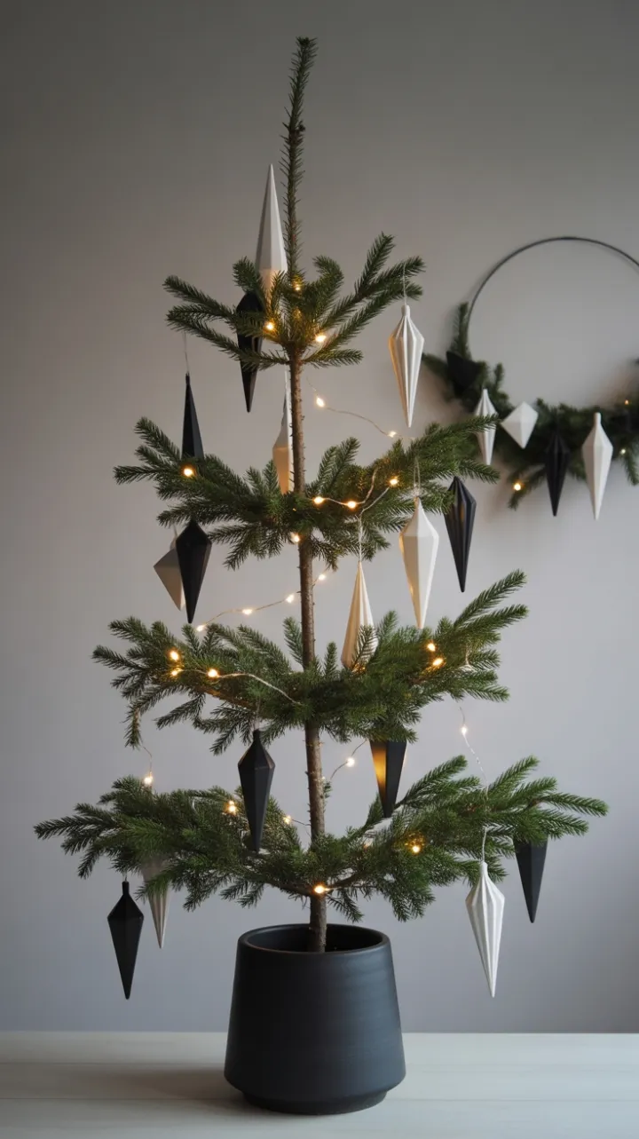 Silent Geometry – Modern Minimalist Christmas