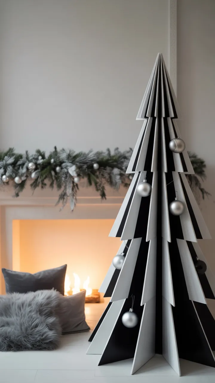 Geometric Noel in Monochrome