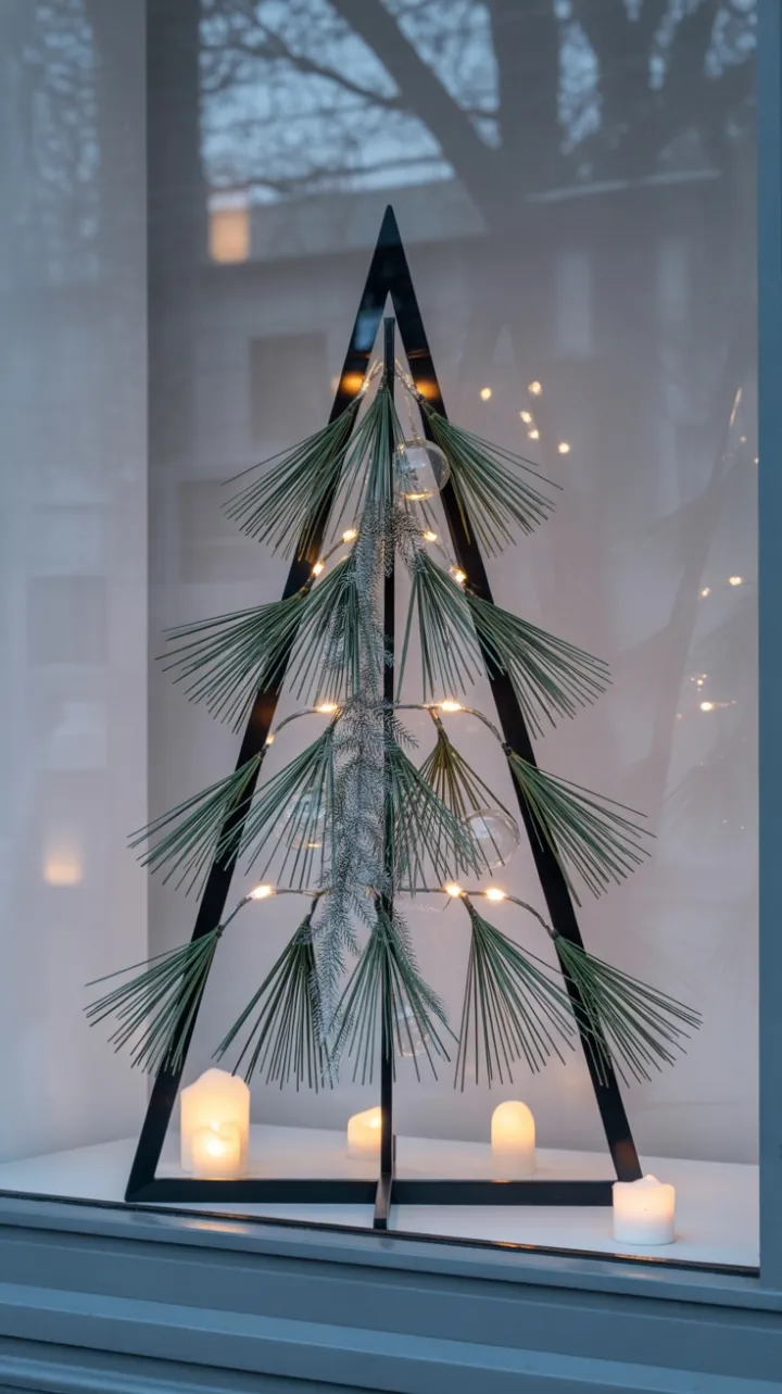Silent Geometry of a Minimalist Christmas