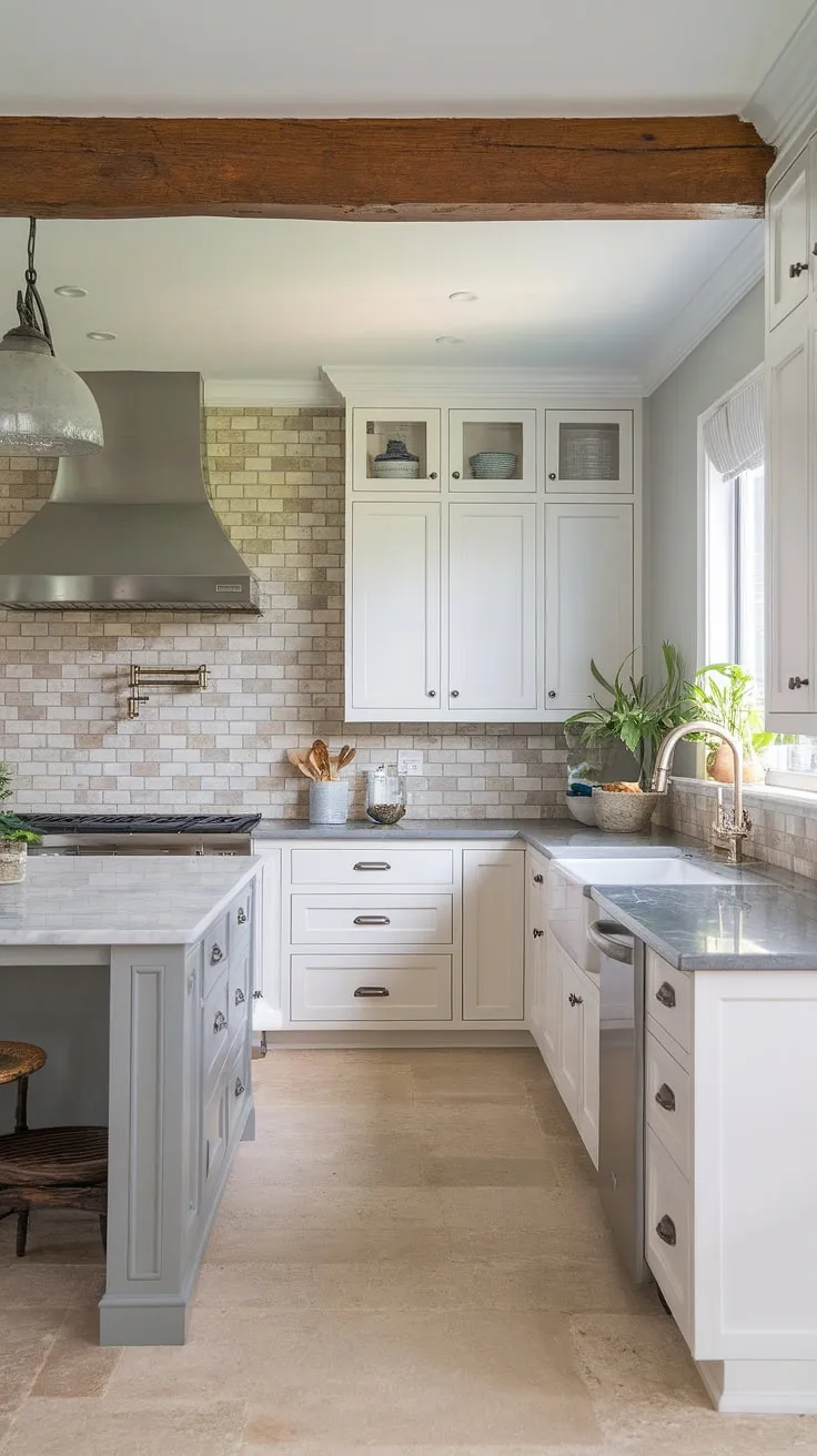 This stunning coastal kitchen renovation perfectly blends modern design with beach house charm.  The sleek cabinetry and captivating backsplash exemplify the best of modern coastal kitchen ideas, creating a space that's both stylish and inviting.  A true testament to modern coastal design interiors.