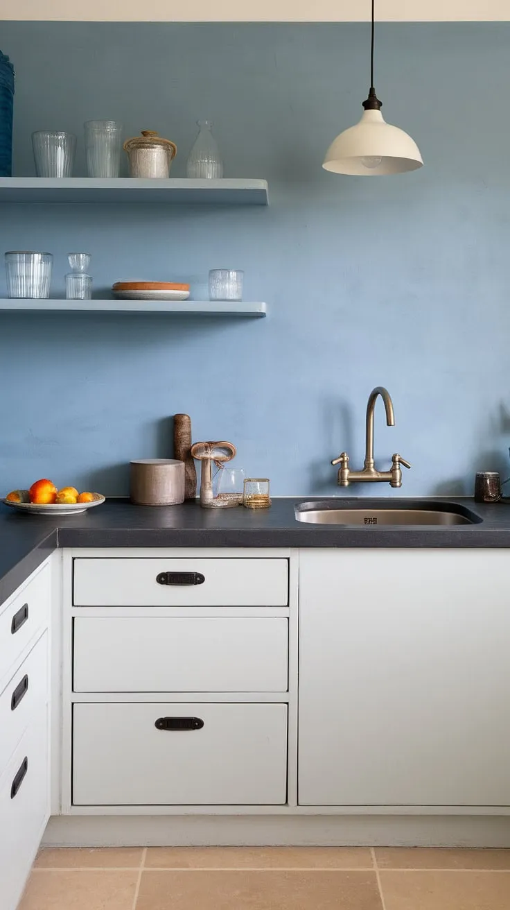 This stunning coastal kitchen renovation perfectly embodies modern beach house kitchen ideas.  The sleek design and captivating backsplash showcase the best of modern coastal kitchen design interiors, creating a space that's both stylish and functional.  A true testament to modern coastal kitchens.