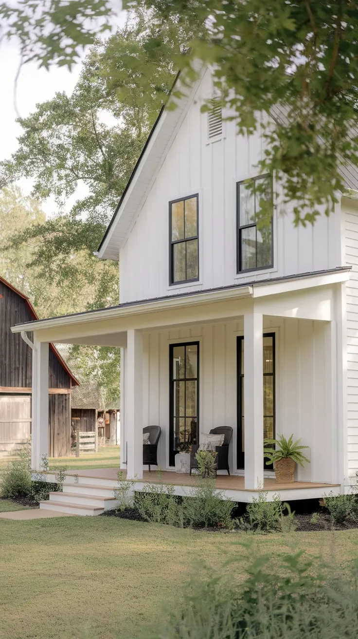 Rustic Elegance: A Modern Farmhouse Retreat