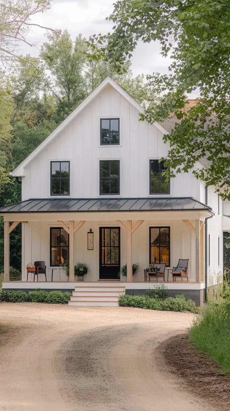 Charming Modern Farmhouse with Inviting Front Porch