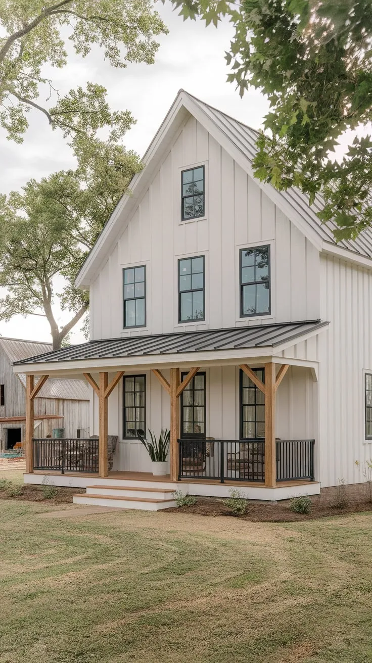 Rustic Elegance: A Modern Farmhouse Retreat