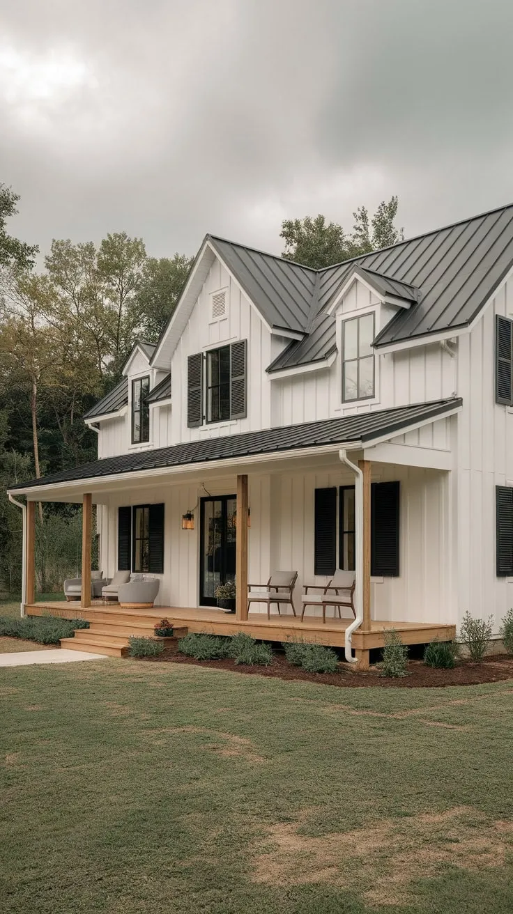 Charming Modern Farmhouse with Inviting Front Porch