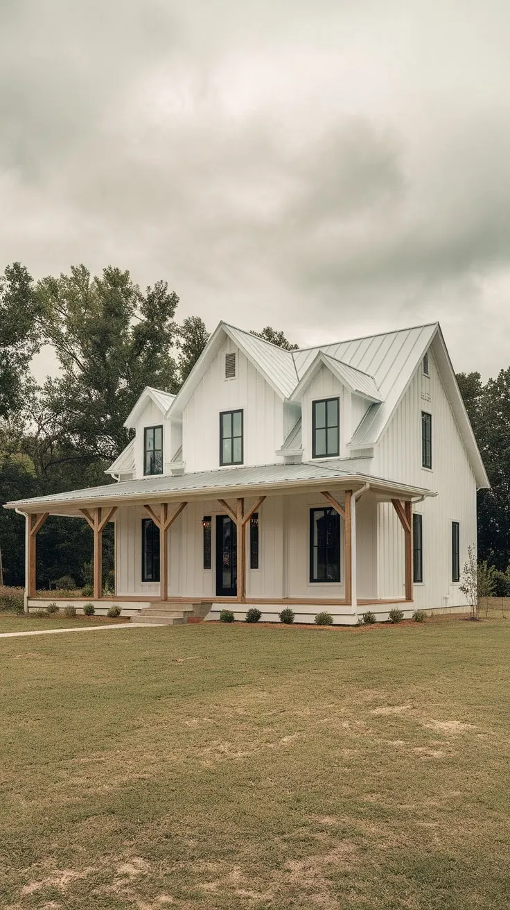 Charming Modern Farmhouse with Inviting Front Porch