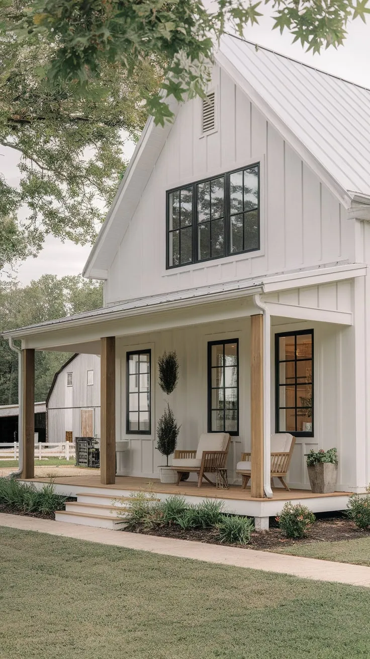Rustic Elegance: A Modern Farmhouse Retreat