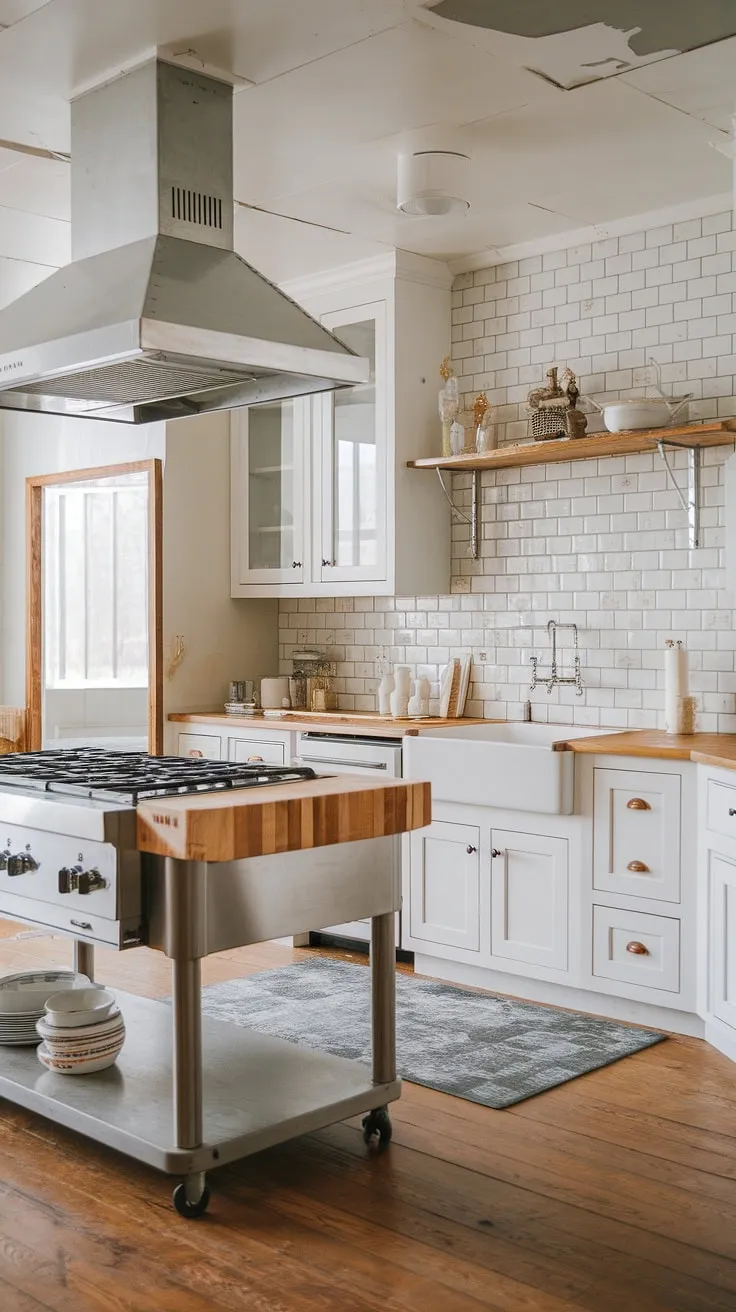With its blend of classic and contemporary elements, this modern farmhouse kitchen showcases exceptional design for anyone seeking house inspiration during their kitchen remodel or new build.