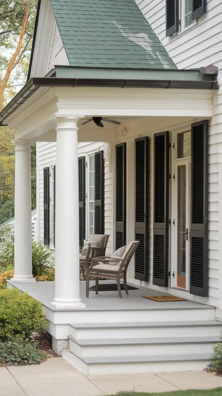 Charming Modern Front Porch Makeover