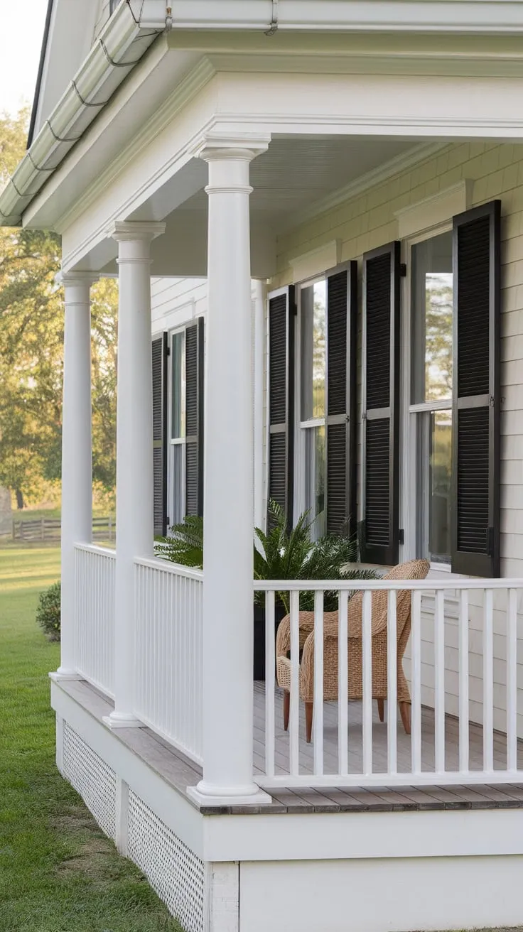Chic Cape Cod Front Porch Makeover