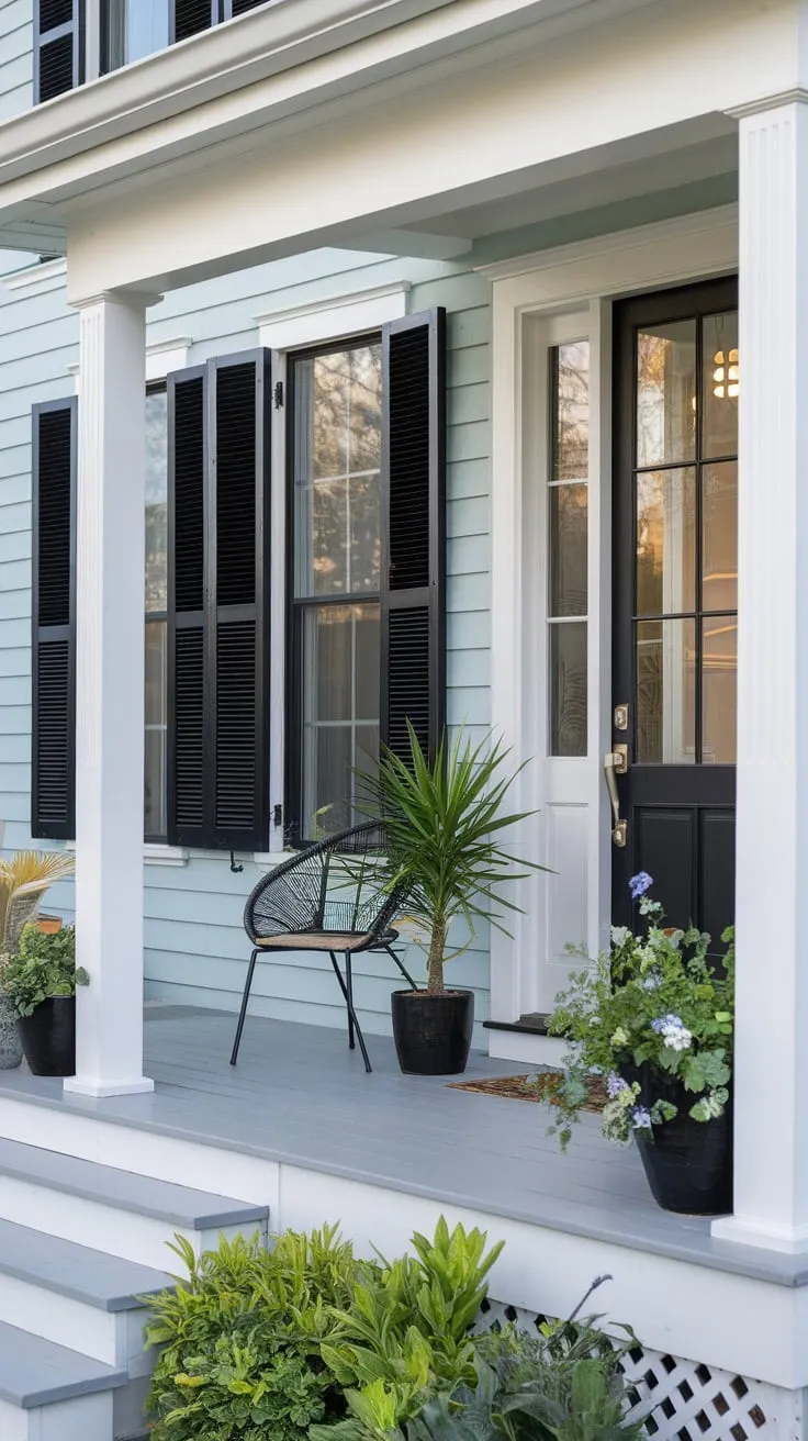 Chic Cape Cod Front Porch Makeover