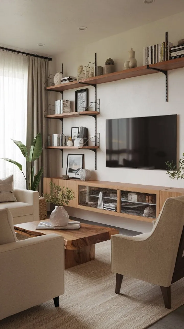 Discover tranquility in a sunlit living room, where every detail invites connection and relaxation, creating a serene escape from daily life.