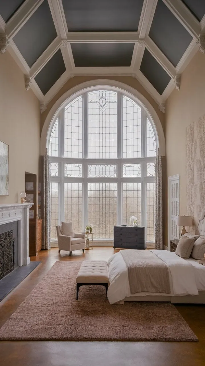 Victorian elegance intertwines with modern comfort, where historic details and minimalist design create a serene sanctuary.