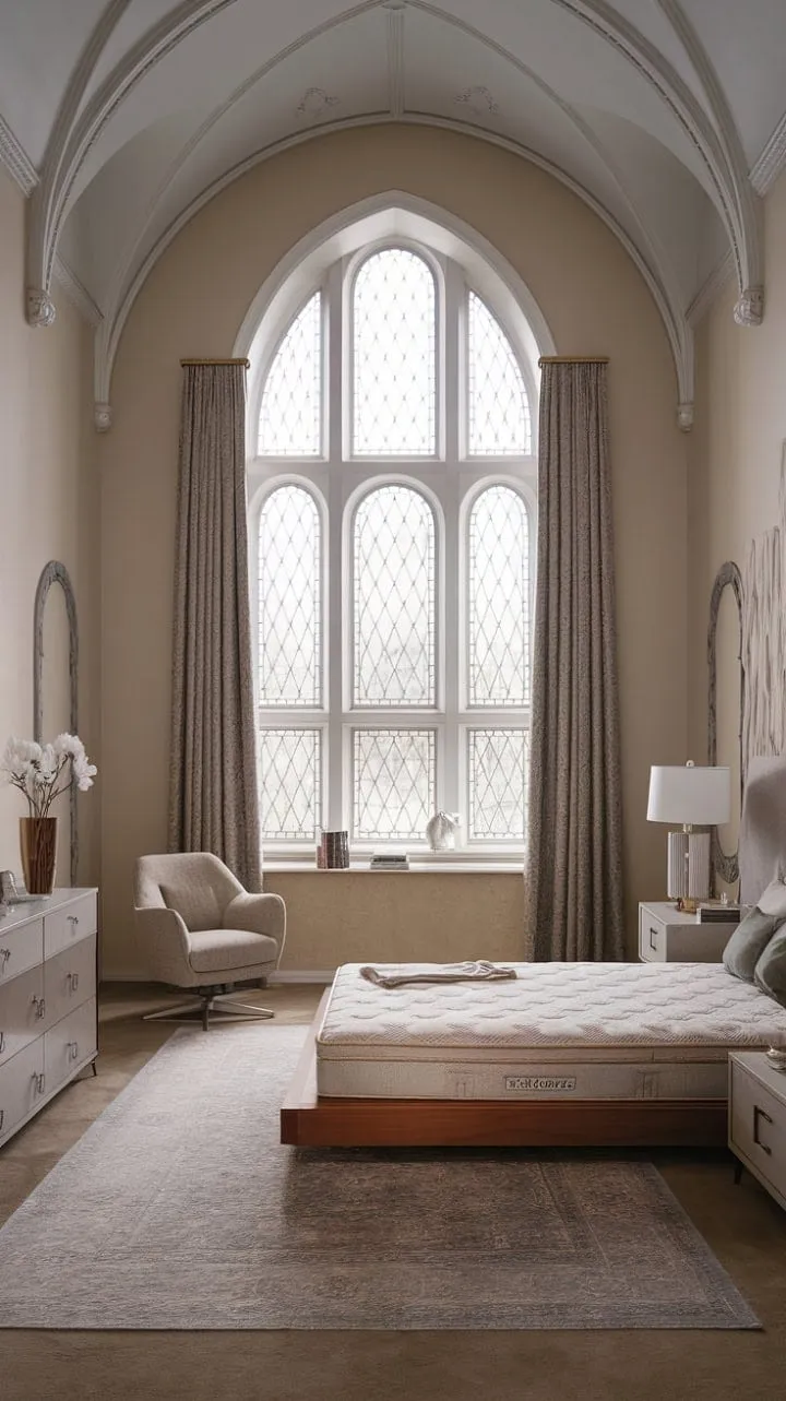 Experience a serene escape where Victorian elegance intertwines with modern comfort, inviting you to relax amidst whispers of history and plush luxury.