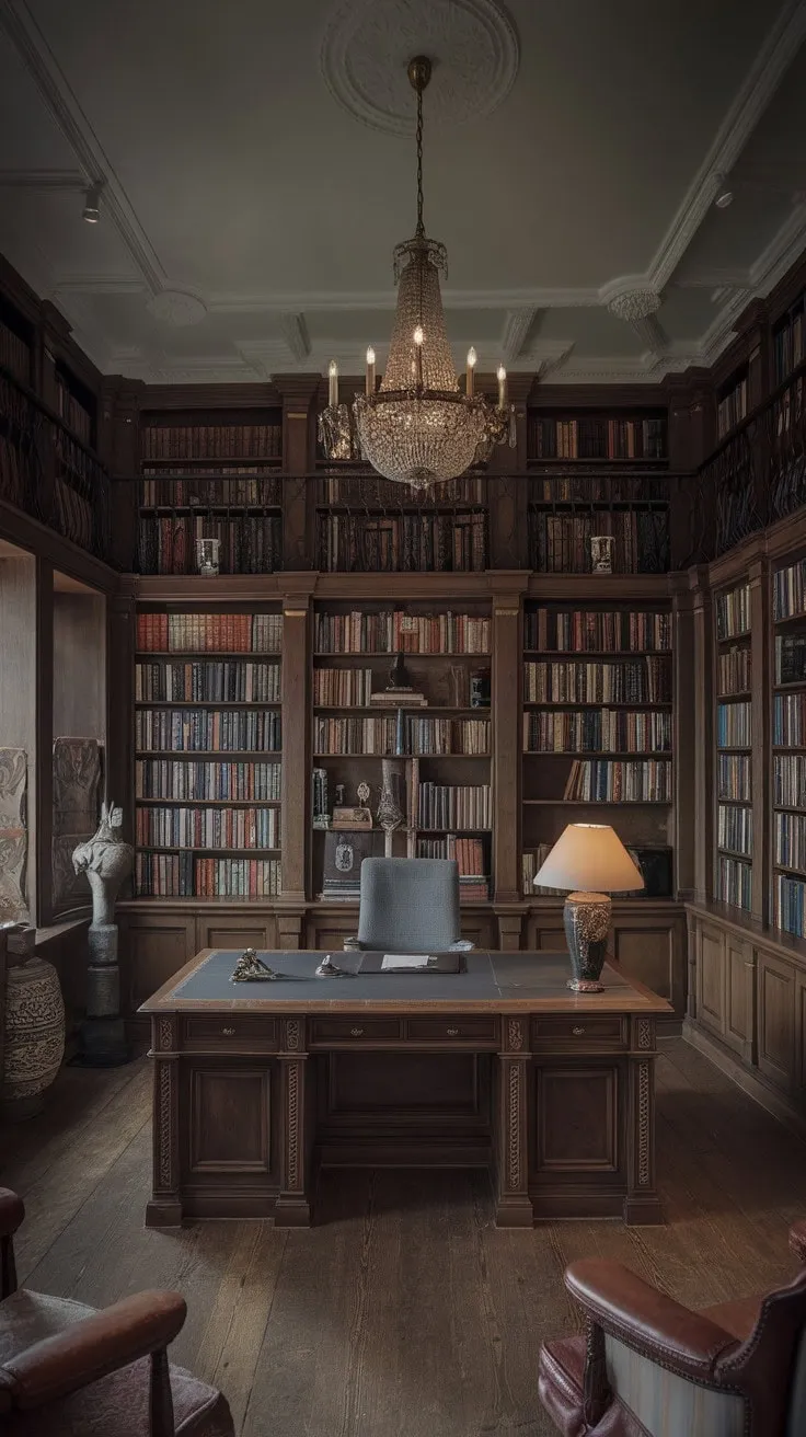 A timeless sanctuary of literary riches, where the whispers of past adventures beckon seekers of wisdom to explore its enchanting depths.