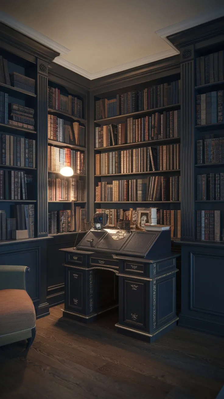This enchanting sanctuary, where art deco elegance meets English charm, invites you to lose yourself in its literary treasures and the whispers of countless stories.