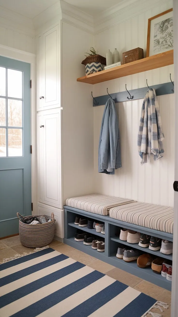 Dreamy boho playroom ideas come to life in this stunning kids room interior.  This playroom bedroom combo effortlessly combines a vibrant and engaging play area with a serene sleeping space, perfect for a toddler. The colorful playroom is a haven for imaginative play, while the cozy bed promises sweet dreams.  A beautiful example of kids room interior design that balances functionality and style, making it an ideal family room playroom and a charming baby boy room decor inspiration.