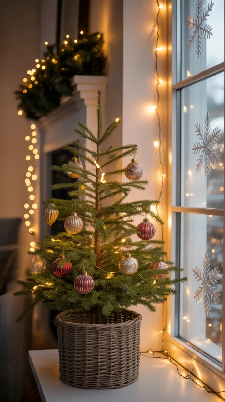 Warm Windowlight and Antique Ornaments