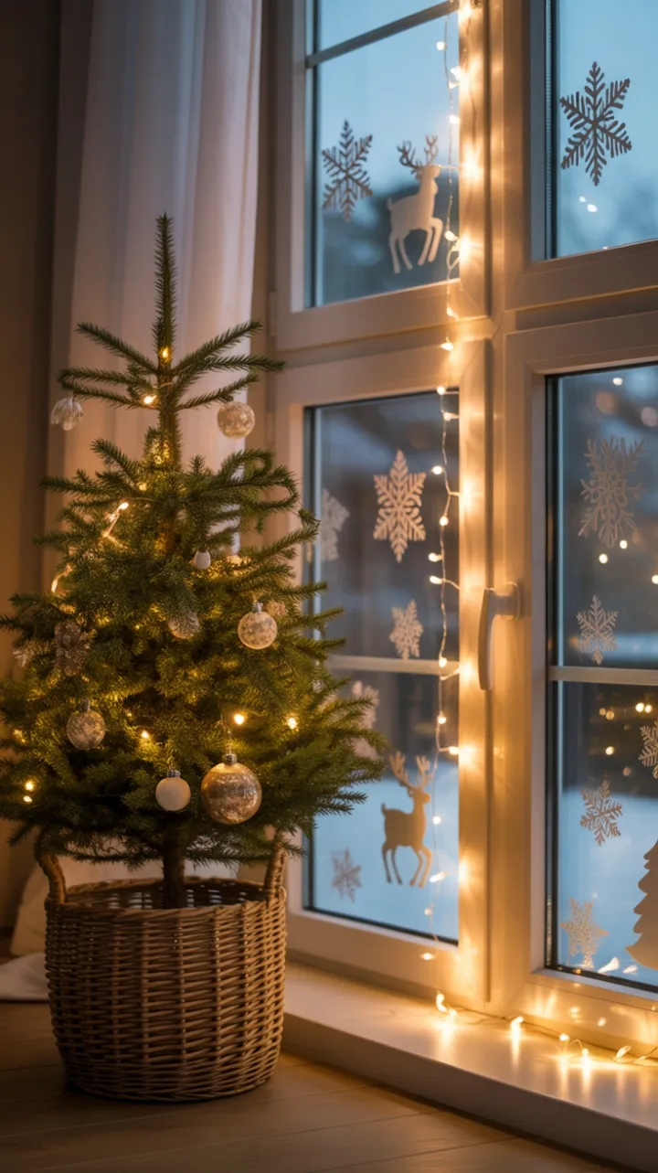 A Quiet Christmas by the Window