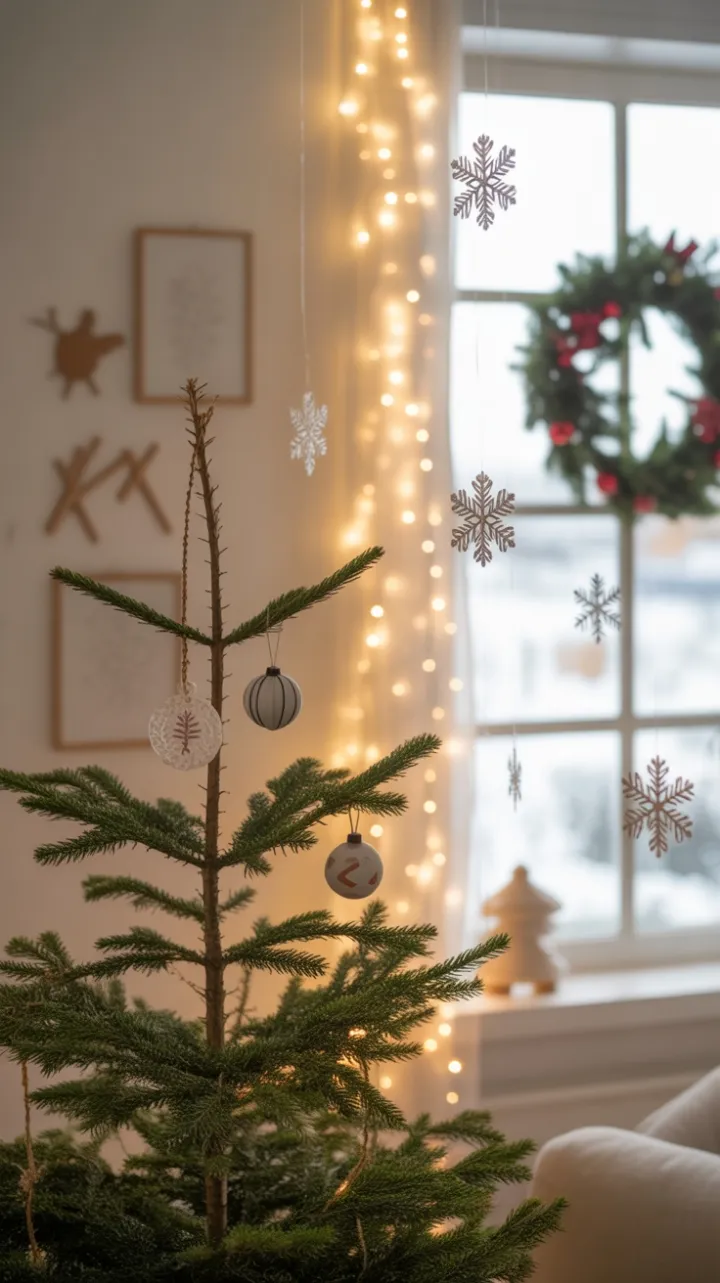 A Quiet Corner of Handmade Holiday Warmth