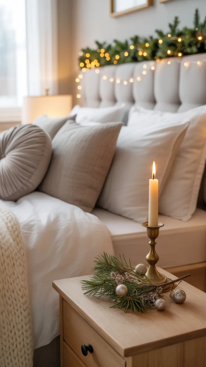 Candlelit Christmas Retreat Wrapped in Linen and Light