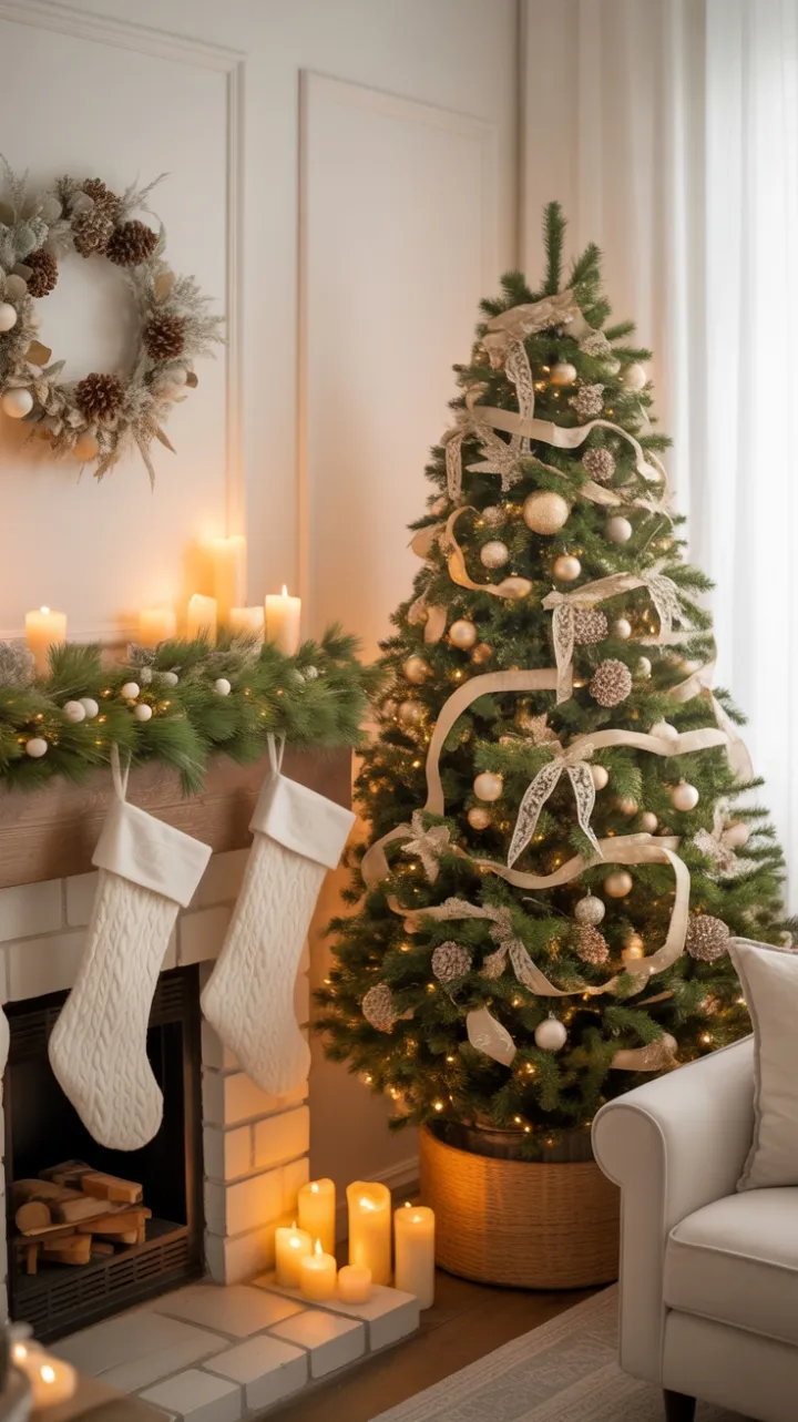 Serene Candlelit Christmas Retreat
